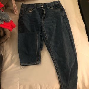 AE mom jeans